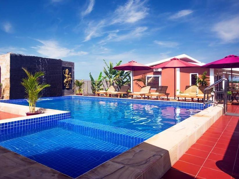 Sun Boutique Resort & Restaurant Siem Reap Eksteriør billede